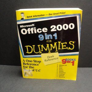 Microsoft 2000 9 in 1 for Dummies Desk Reference (1999)